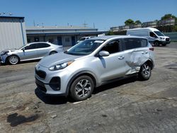 Salvage cars for sale at Tulsa, OK auction: 2020 KIA Sportage LX