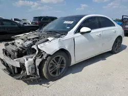 Salvage cars for sale at San Antonio, TX auction: 2020 Mercedes-Benz A 220