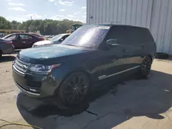 Land Rover salvage cars for sale: 2016 Land Rover Range Rover Supercharged