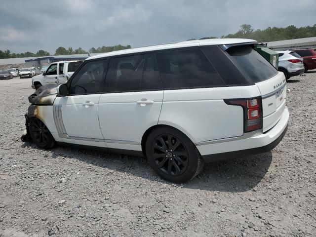 2015 Land Rover Range Rover HSE