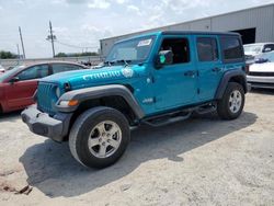 Jeep salvage cars for sale: 2020 Jeep Wrangler Unlimited Sport