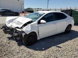 Toyota Corolla l salvage cars for sale: 2017 Toyota Corolla L