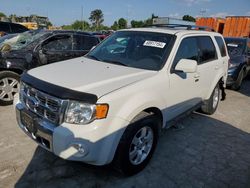 Ford salvage cars for sale: 2012 Ford Escape Limited