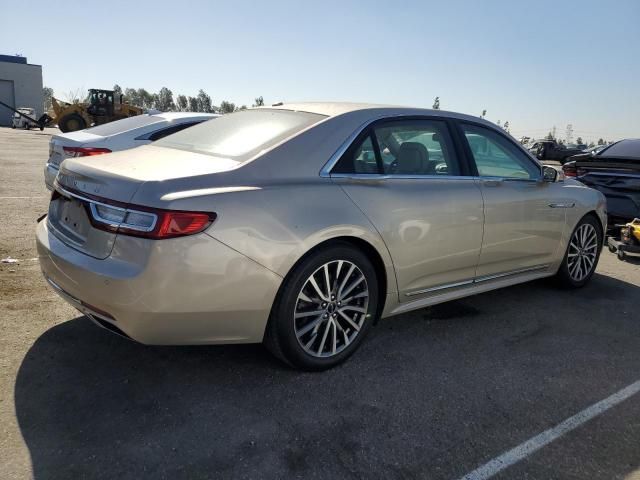 2017 Lincoln Continental Select