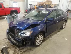 Nissan salvage cars for sale: 2018 Nissan Sentra S