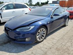 Salvage cars for sale from Copart Bridgeton, MO: 2017 Tesla Model S