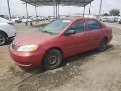 Salvage cars for sale from Copart San Diego, CA: 2006 Toyota Corolla CE