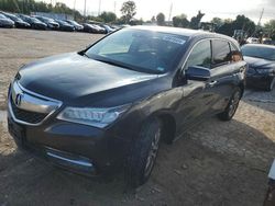 Carros dañados por granizo a la venta en subasta: 2016 Acura MDX Technology