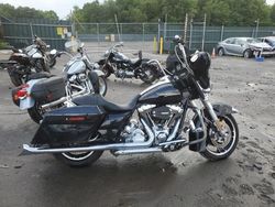 Salvage motorcycles for sale at Duryea, PA auction: 2013 Harley-Davidson Flhx Street Glide