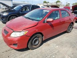 Salvage cars for sale at Tulsa, OK auction: 2010 Toyota Corolla Base