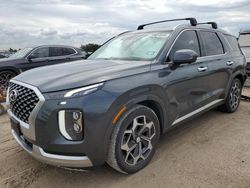 Salvage cars for sale at Houston, TX auction: 2022 Hyundai Palisade Calligraphy