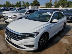 Volkswagen salvage cars for sale: 2019 Volkswagen Jetta SEL