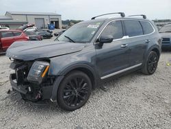 Salvage cars for sale at Earlington, KY auction: 2021 KIA Telluride SX