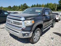 Salvage cars for sale from Copart Memphis, TN: 2014 Toyota Tundra Crewmax Platinum