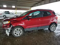 Salvage cars for sale at Houston, TX auction: 2020 Ford Ecosport SE