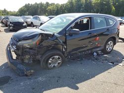 Salvage cars for sale at Exeter, RI auction: 2013 Honda CR-V LX