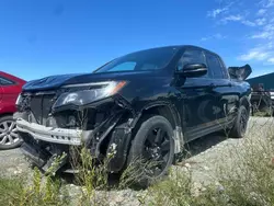 Honda salvage cars for sale: 2017 Honda Ridgeline Black Edition