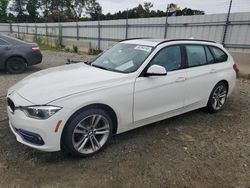 Salvage cars for sale at Spartanburg, SC auction: 2017 BMW 330 XI