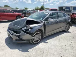 Ford salvage cars for sale: 2014 Ford Fusion Titanium