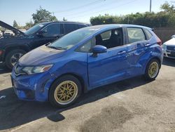 Salvage cars for sale at San Martin, CA auction: 2017 Honda FIT EX