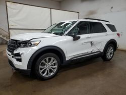 Salvage cars for sale at Davison, MI auction: 2023 Ford Explorer XLT