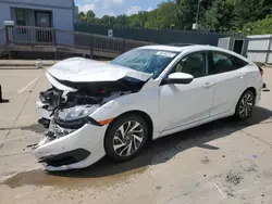 Honda salvage cars for sale: 2018 Honda Civic EX