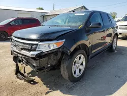 Salvage cars for sale at Pekin, IL auction: 2012 Ford Edge SEL