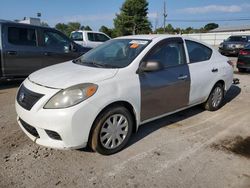 Nissan salvage cars for sale: 2014 Nissan Versa S