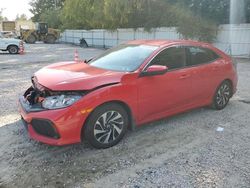 Salvage cars for sale at Knightdale, NC auction: 2017 Honda Civic LX