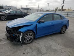 Salvage cars for sale at Sun Valley, CA auction: 2023 KIA Forte GT Line