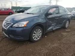 Salvage cars for sale at Elgin, IL auction: 2015 Nissan Sentra S