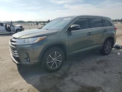 Salvage cars for sale at Lebanon, TN auction: 2019 Toyota Highlander SE