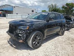 Salvage cars for sale at Opa Locka, FL auction: 2019 Jeep Grand Cherokee Limited