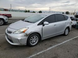 Toyota Prius v Vehiculos salvage en venta: 2012 Toyota Prius V