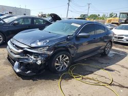 Salvage cars for sale at Chicago Heights, IL auction: 2016 Honda Civic EX