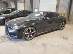 Salvage cars for sale at West Mifflin, PA auction: 2022 Infiniti Q60 RED Sport 400