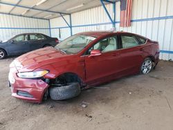 Salvage cars for sale at Colorado Springs, CO auction: 2016 Ford Fusion SE