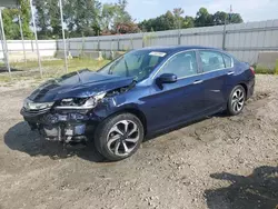 Honda salvage cars for sale: 2017 Honda Accord EX