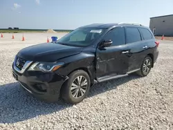 Salvage cars for sale at Taylor, TX auction: 2020 Nissan Pathfinder S