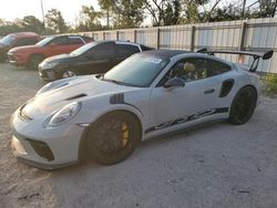 Salvage cars for sale at Riverview, FL auction: 2019 Porsche 911 GT3 RS