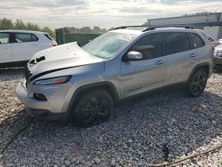 Salvage cars for sale at Wayland, MI auction: 2015 Jeep Cherokee Latitude