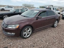 Volkswagen salvage cars for sale: 2014 Volkswagen Passat SEL