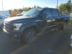 Salvage trucks for sale at Denver, CO auction: 2017 Ford F150 Supercrew