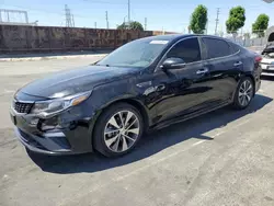 Salvage cars for sale at Wilmington, CA auction: 2019 KIA Optima LX