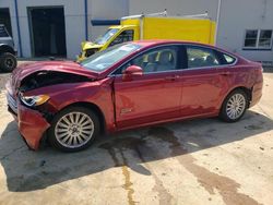 Salvage cars for sale at Windsor, NJ auction: 2014 Ford Fusion SE Phev