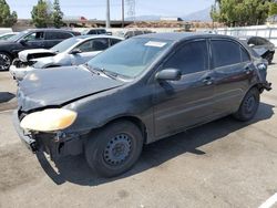 Salvage cars for sale from Copart Rancho Cucamonga, CA: 2007 Toyota Corolla CE