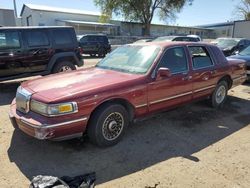 Salvage cars for sale at Albuquerque, NM auction: 1997 Lincoln Town Car Executive