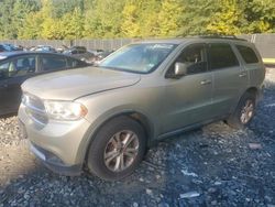 Salvage cars for sale at Waldorf, MD auction: 2012 Dodge Durango Crew