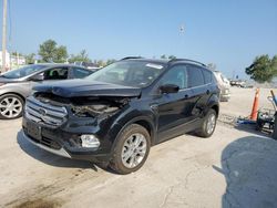 Ford salvage cars for sale: 2018 Ford Escape SE