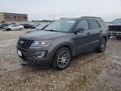 Salvage SUVs for sale at auction: 2017 Ford Explorer Sport